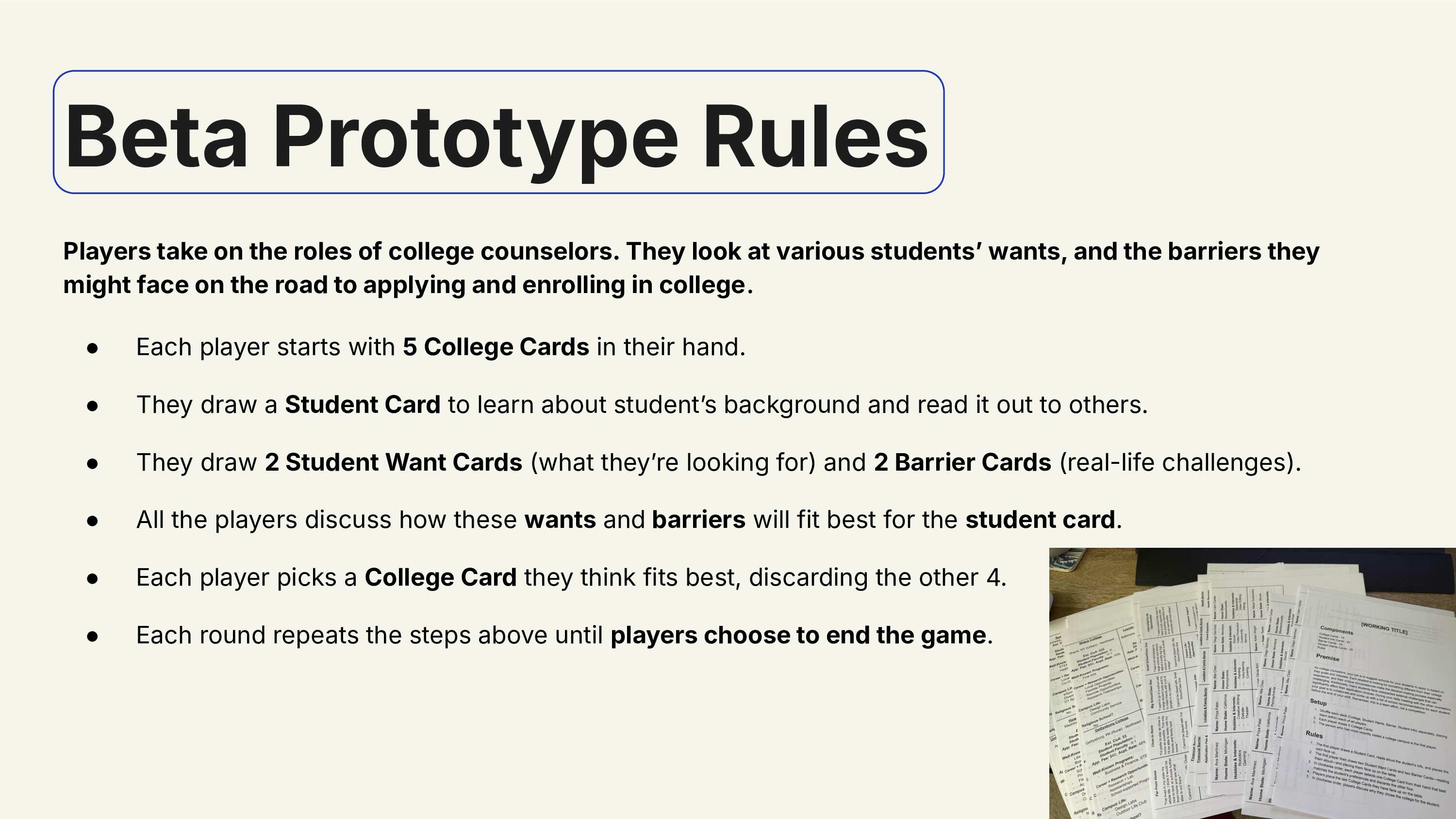 Dream School slide 15