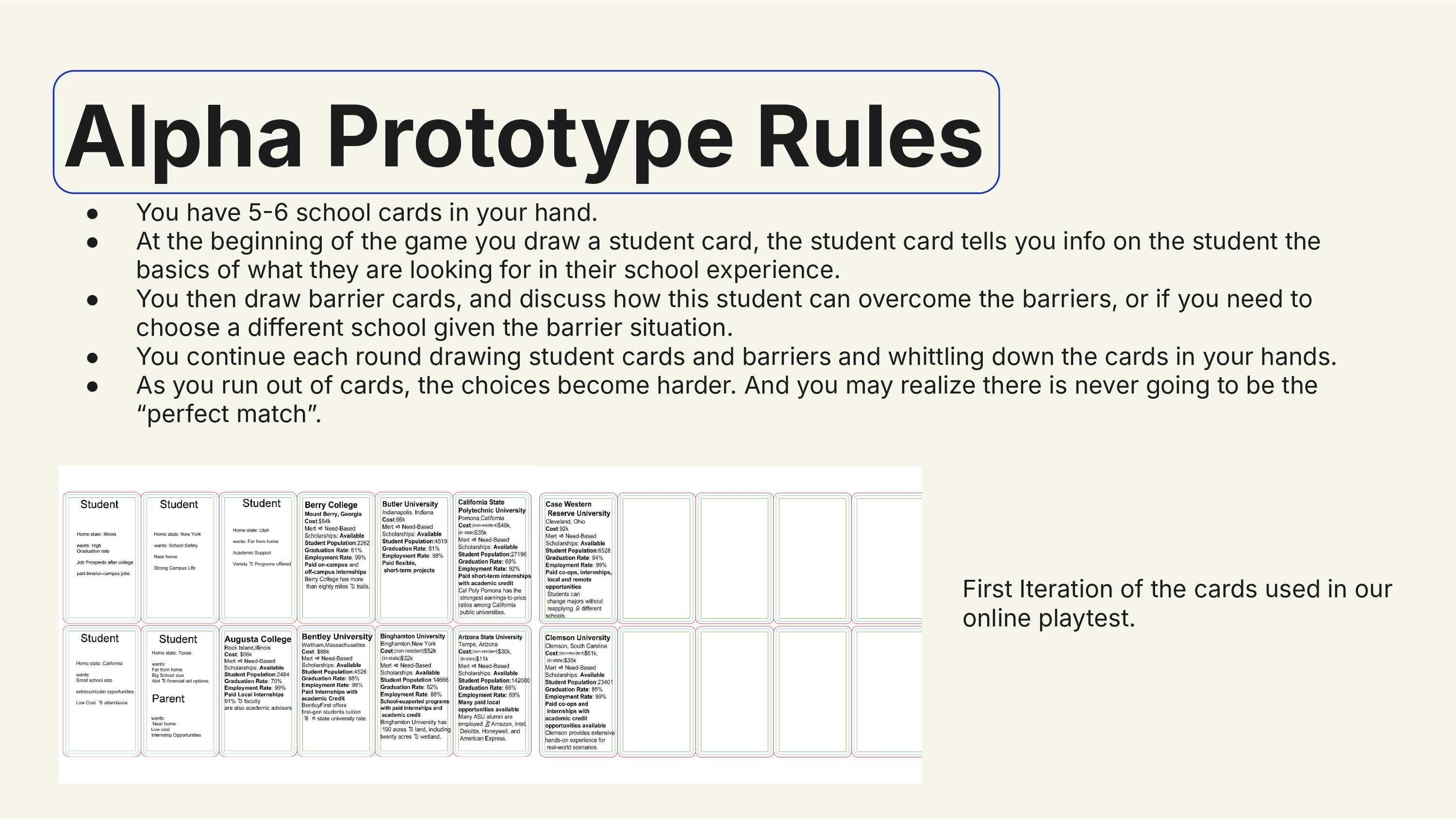 Dream School slide 8